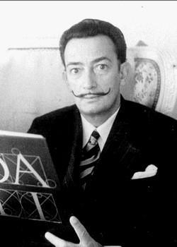 Le peintre Salvador Dali
