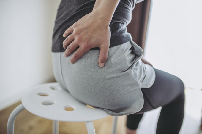 female lower back pain