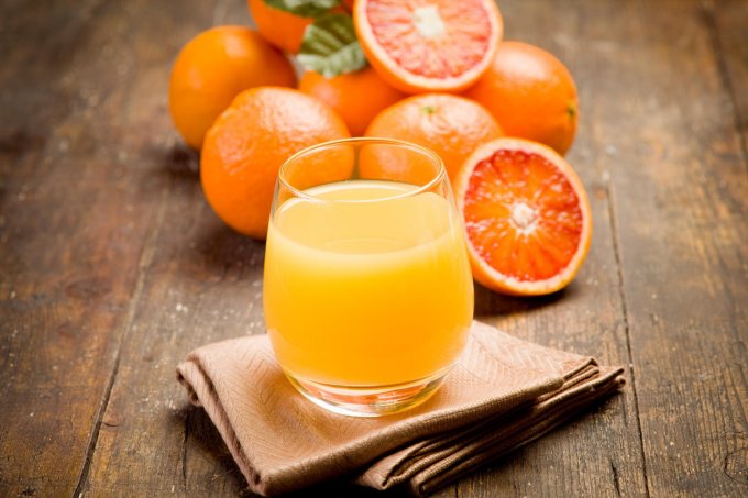 Le jus d’orange