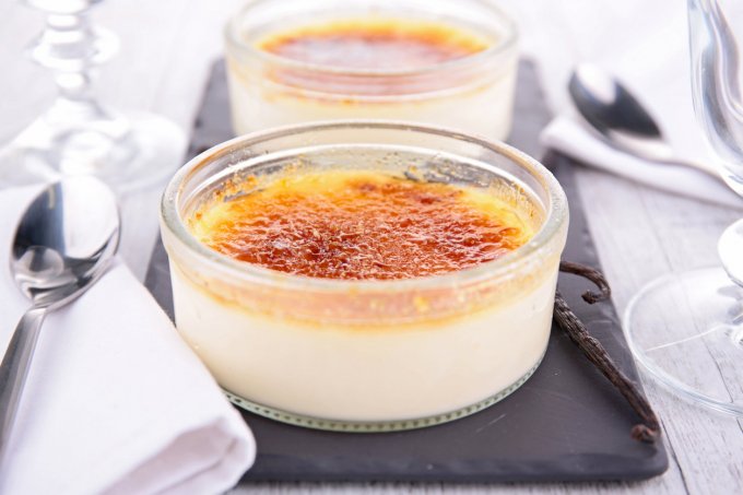 Dessert : la crème brûlée à bannir 