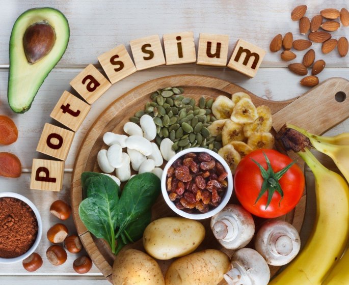 Potassium : une idee de menu pour reduire la tension