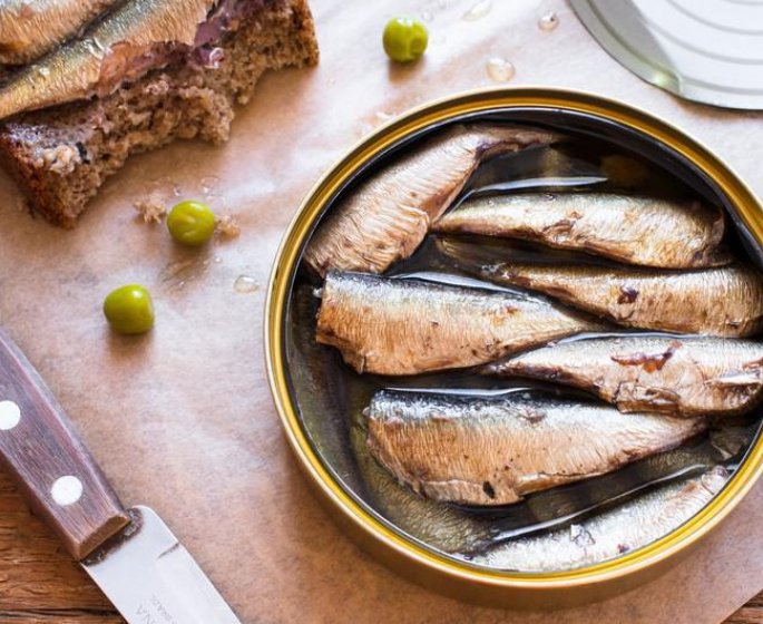 Poissons riches en omega 3 : les sardines a l’huile