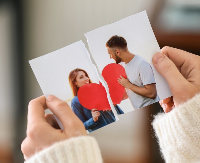 Cœur brise : 5 etapes pour se remettre d-une rupture amoureuse