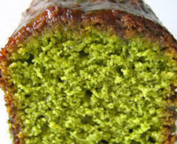 Cake au the vert allege