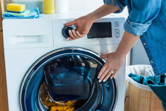 La machine à laver : un cycle à 90° à vide