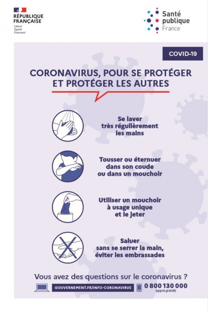 Coronavirus : les gestes barrières pour éviter sa propagation