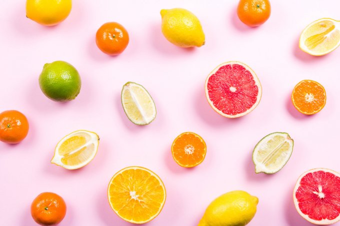 Agrumes : citron, pamplemousse et orange, trop acides