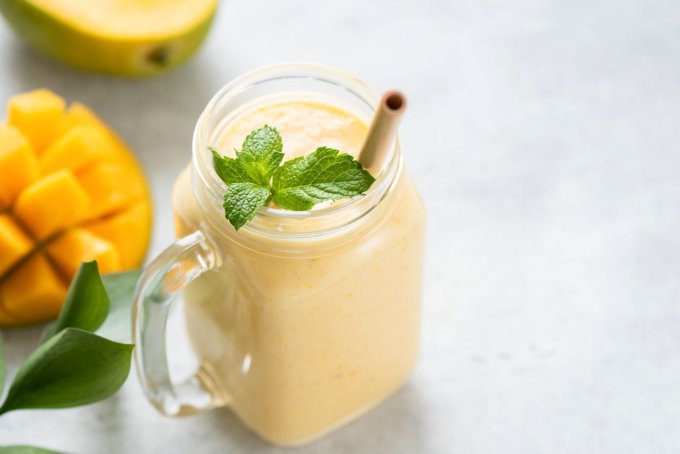 4 - Smoothie mangue, coco et citron vert