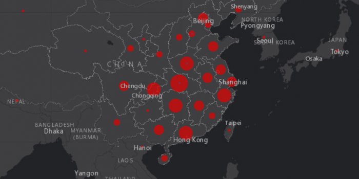 Coronavirus : les pays contaminés en temps réel [Carte]