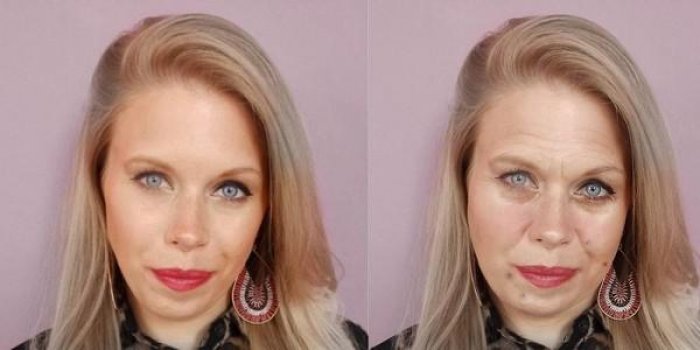 Images : A quoi ressemble le visage après 10 ans de stress