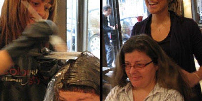 Le salon de coiffure A l"Ã©tage