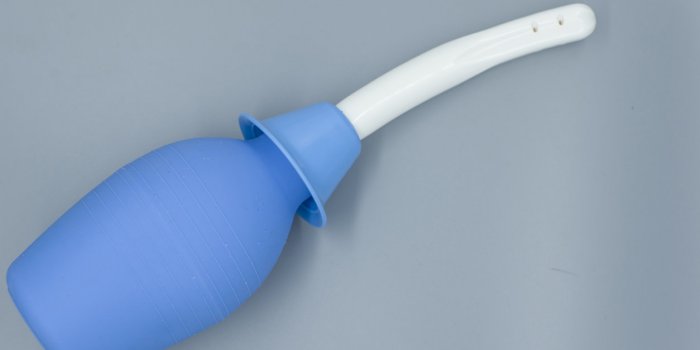 vaginal enema, syringe or female enema for feminine hygiene and treatment of gynecological diseases