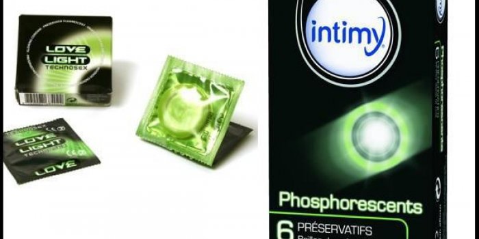 Le préservatif phosphorescent