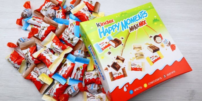 Salmonellose : Ferrero rappelle des chocolats Kinder aprÃ¨s 15 infections en France