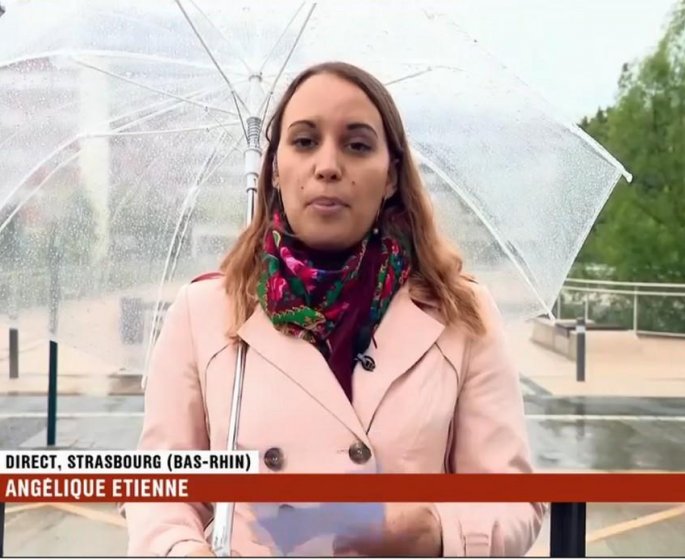 Video : Angelique Etienne, journaliste de France 2 fait un malaise en direct
