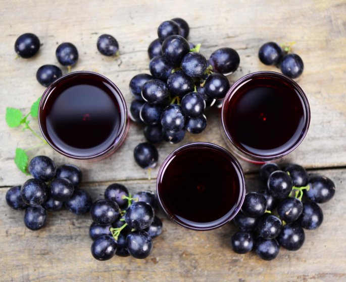 Vin, jus de raisin : des nouveaux brule-graisses ?