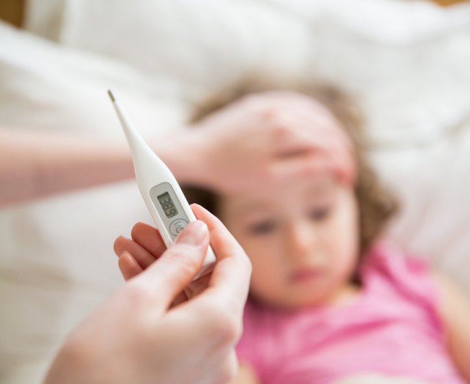 Grippe de l-enfant : combien de jours dure la fievre ?