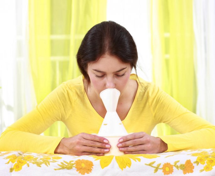Comment soigner un gros rhume avec une inhalation