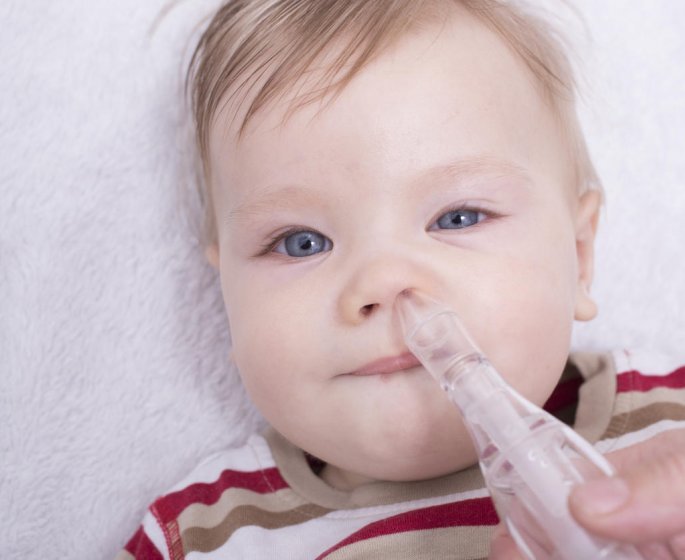 Rhume de bebe : sait-il respirer par la bouche ?