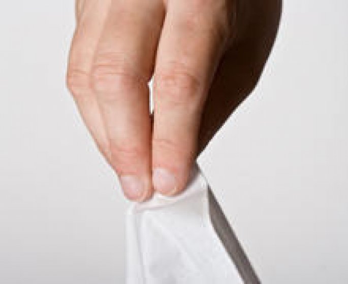 Du papier essuie-mains infeste de bacteries !