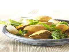 Curry indien de pommes de terre