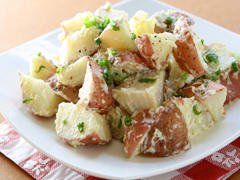 Salade de pommes de terre et de chèvre