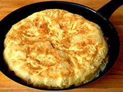 Potimarron en omelette 