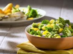 Salade de légumes à la vapeur