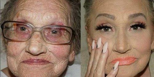 Une technique de maquillage a fait gagner 10 ans a cette femme de 80 ans