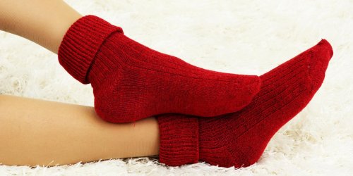 Pour eviter rhume et grippe, mettez vos pieds au chaud !