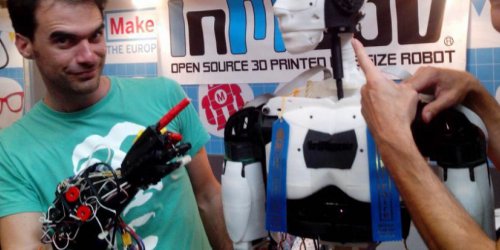 Video. Grace a une imprimante 3D, un ampute fabrique sa propre prothese