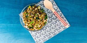Recette vegetarienne : une idee de salade de lentilles