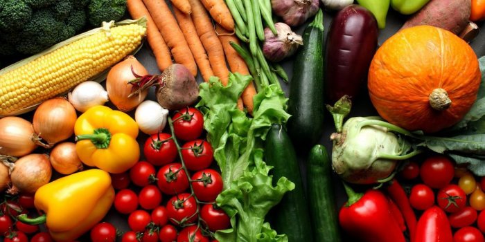 fond de légumes frais - concept de récolte