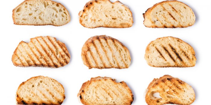 Attention, le pain grillé peut être dangereux pour votre santé