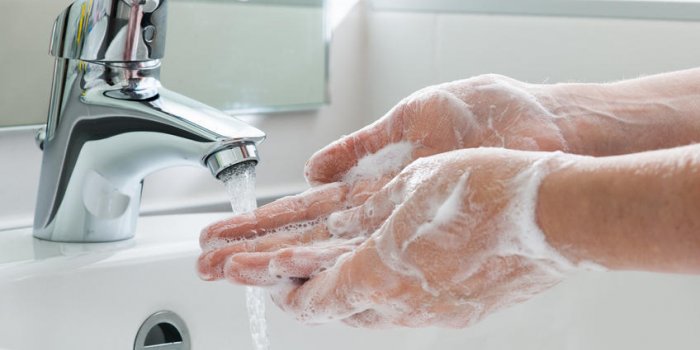 hygiène, nettoyage, mains, lavage, mains