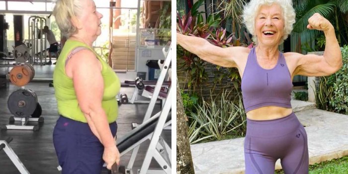 A 75 ans, elle retrouve la forme et devient influenceuse fitness