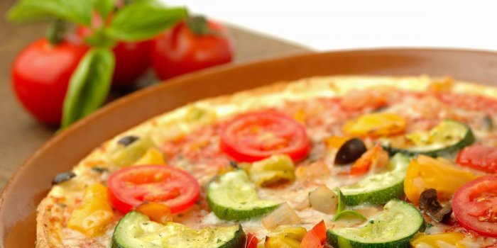 Pizza aux legumes