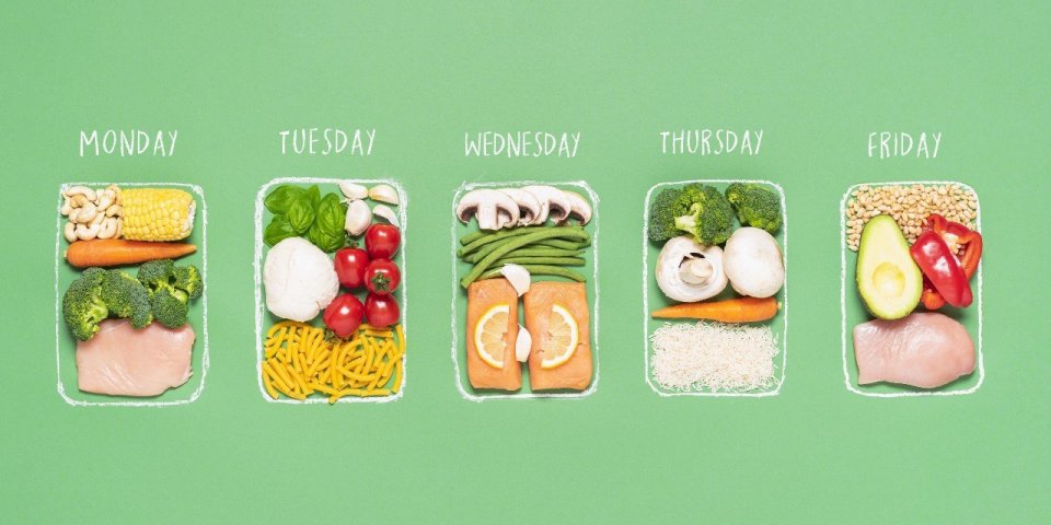 Régime : une semaine de repas pour perdre 2 kg