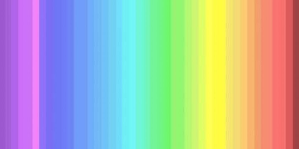 Le nombre de  couleurs  que vous voyez sur cette image 