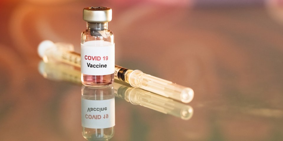 vaccine and syringe injection it use for prevention, immunization and treatment from covid-19