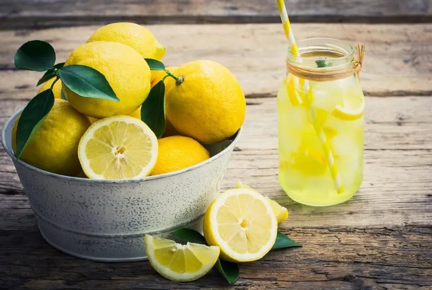 citrons frais et limonade