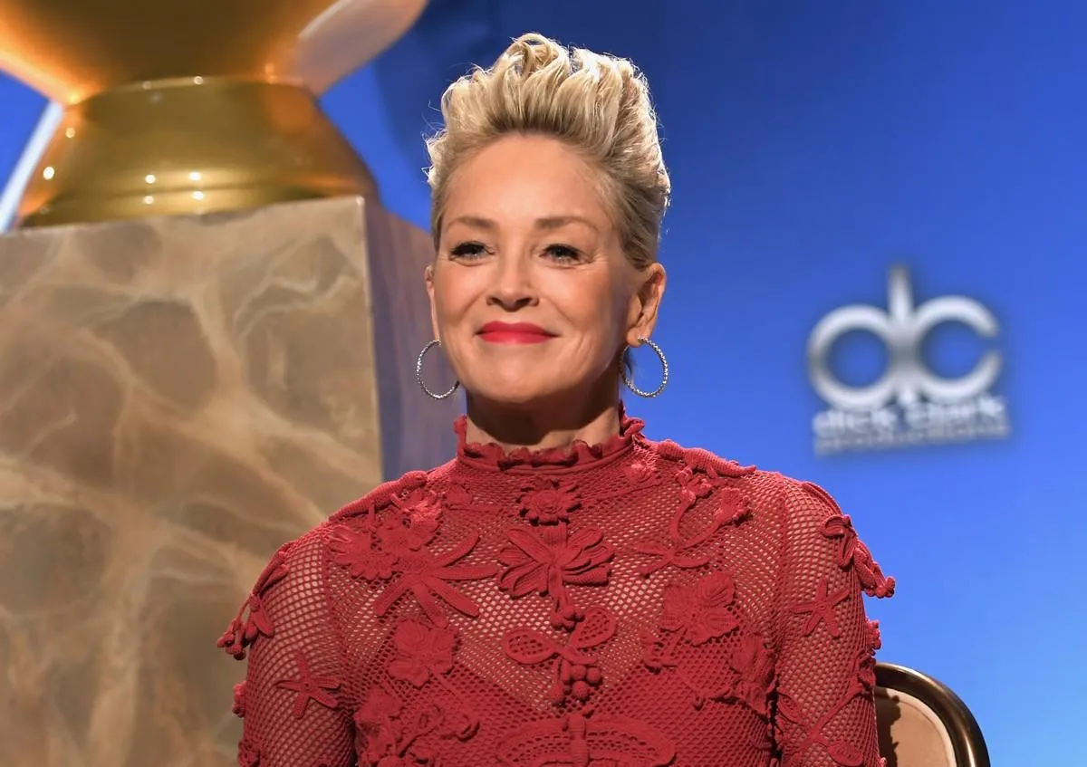 los angeles, ca - december 11  sharon stone attends the 75th annual golden globe nominations announcement on december 11, 2017 in los angeles, california  matt winkelmeyer getty images afp