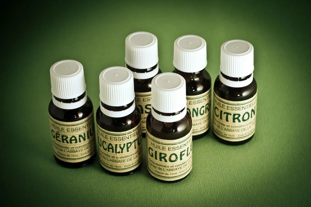 huile essentielle vert