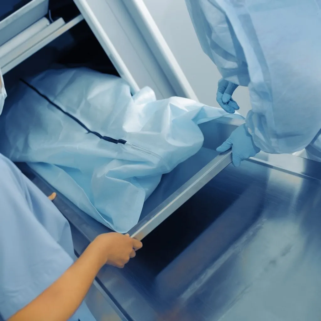 preparation to the post mortem examination