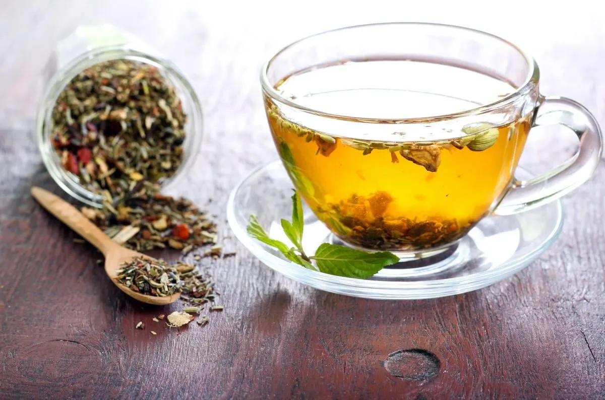 mélange de tisane bio