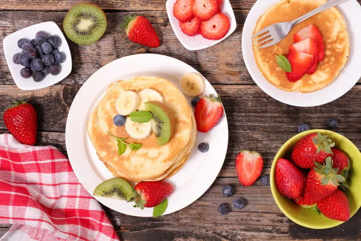 crêpe aux fruits