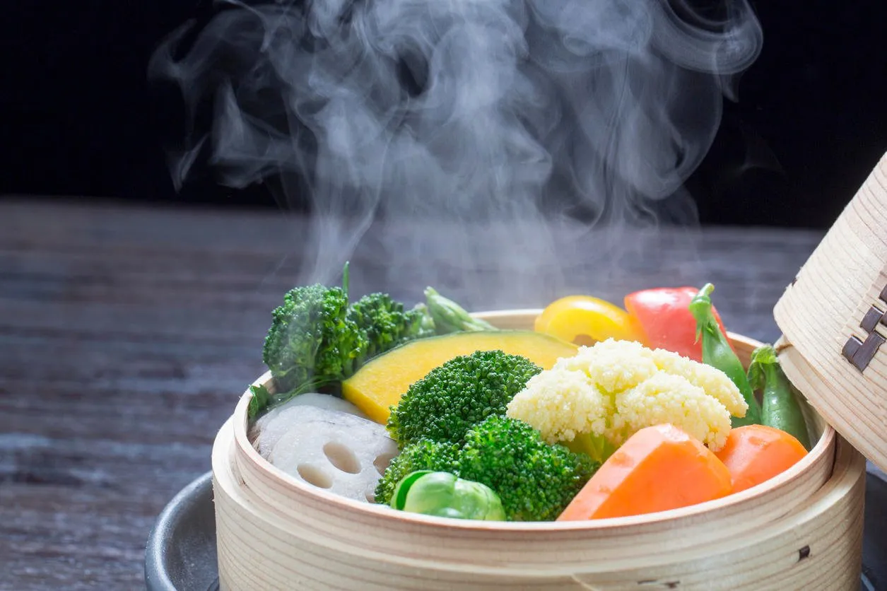 vegetables steamed