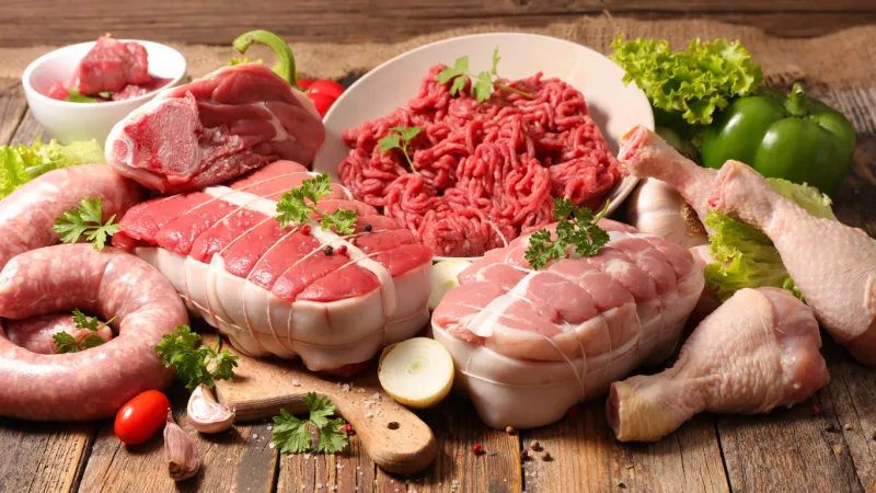 raw meats ingredients
