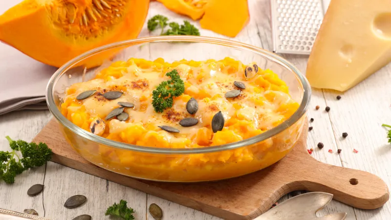 pumpkin gratin
