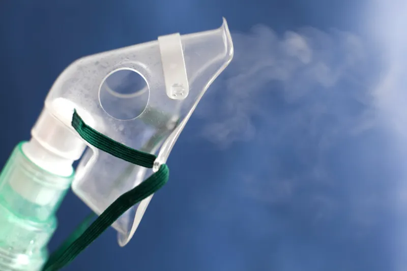 oxygen inhalation mask for breathing medical treatment